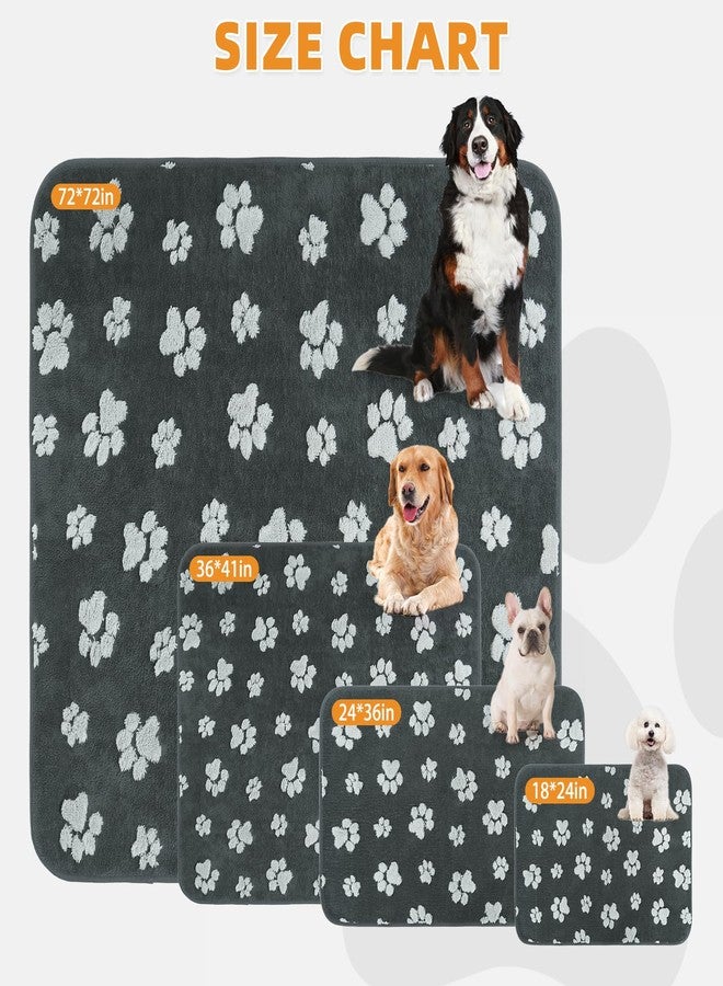 كولتيل فوط تدريب الكلاب القابلة للغسل من كولتايل، عبوة من 4 قطع، فائقة الامتصاص وناعمة للغاية، دافئة ودافئة، سريعة الجفاف ومقاومة للتسرب، قابلة لإعادة الاستخدام، مناسبة للأرضيات والأقفاص والأرائك، مقاس 18 × 24 بوصة. - Image 2